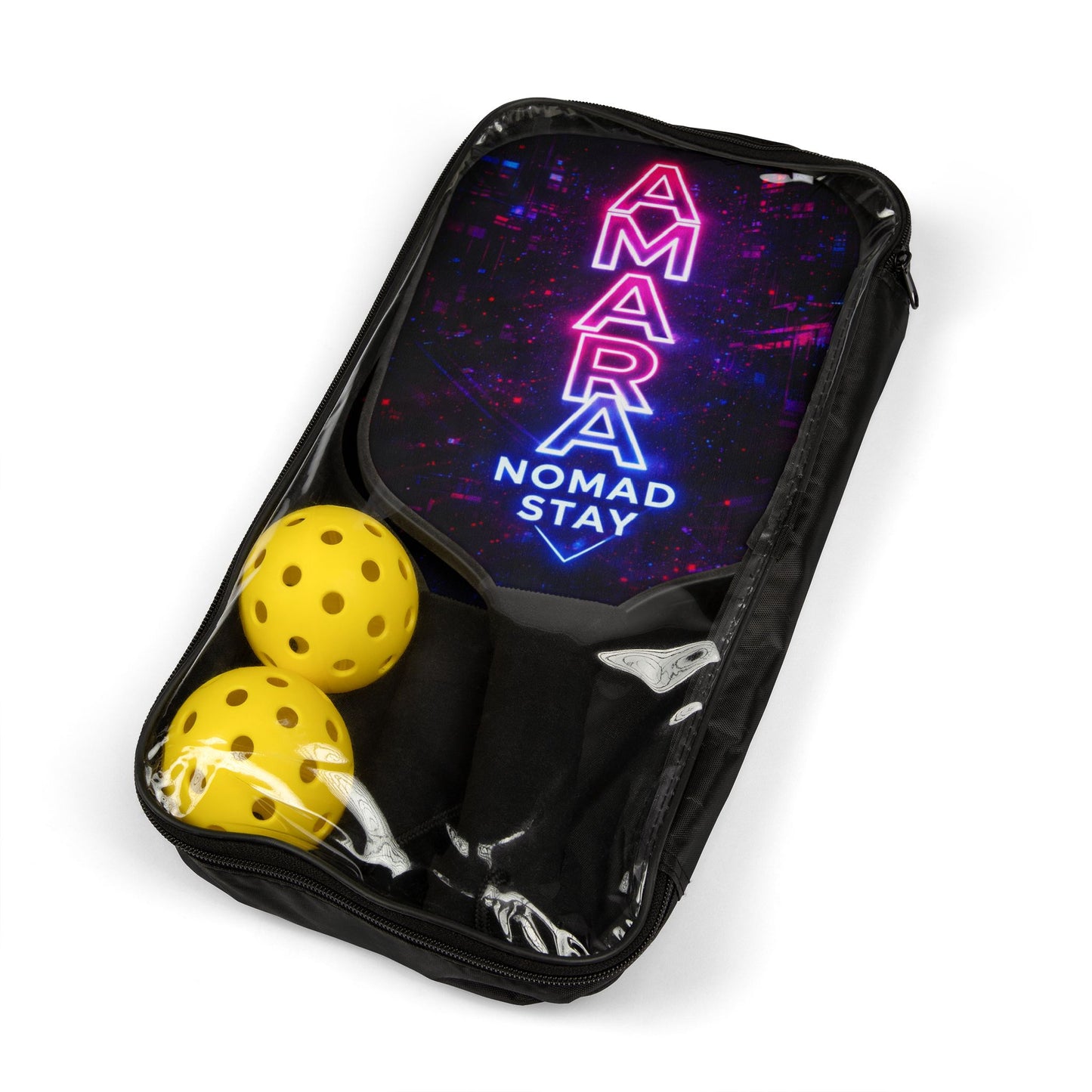 Yumara Collections Neon Night Pickleball Paddles Set