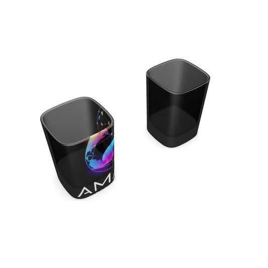 Yumara Collections Designer Square Shot Glass Set of 2