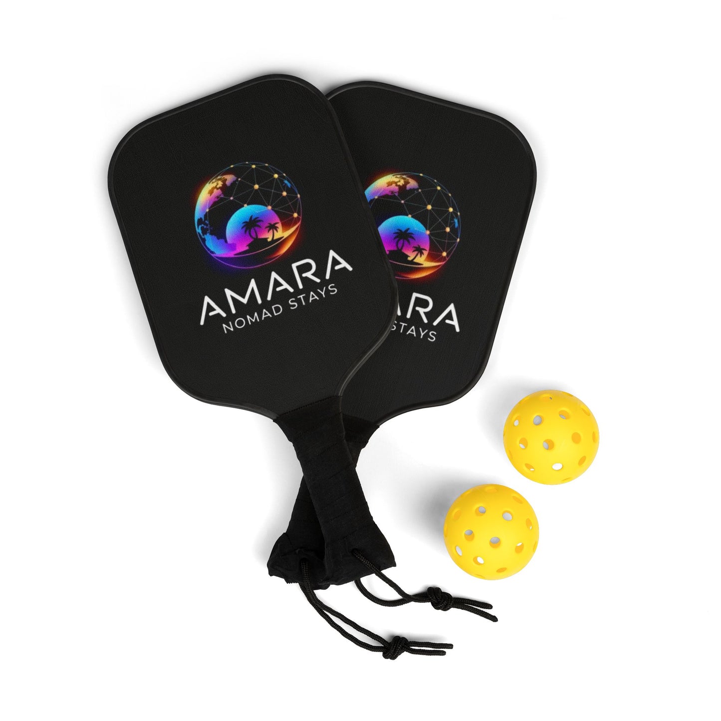 Yumara Collections Pickleball Paddle Set Premium Portable Game Kit