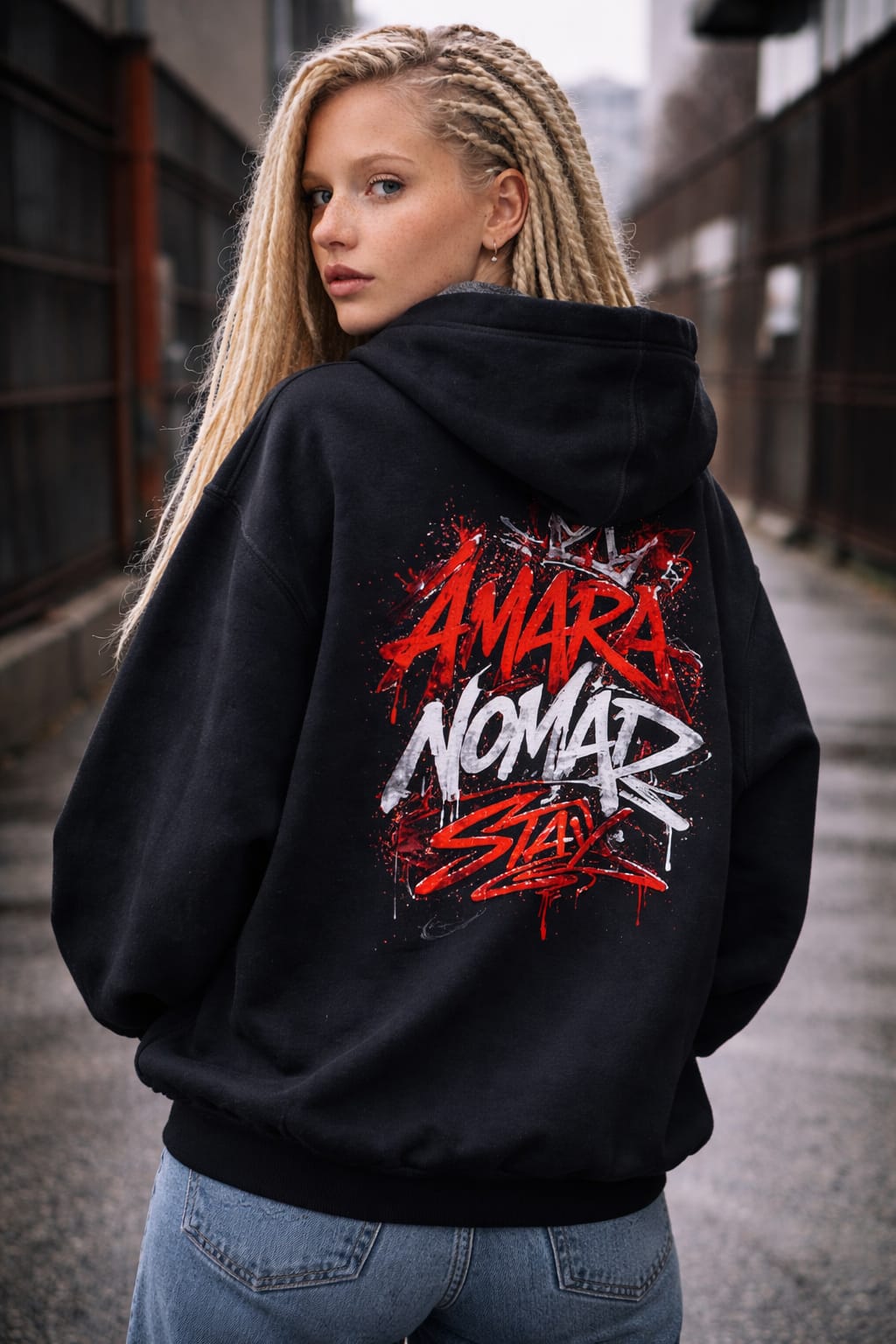 Yumara Collections Street Oversized Hoodie