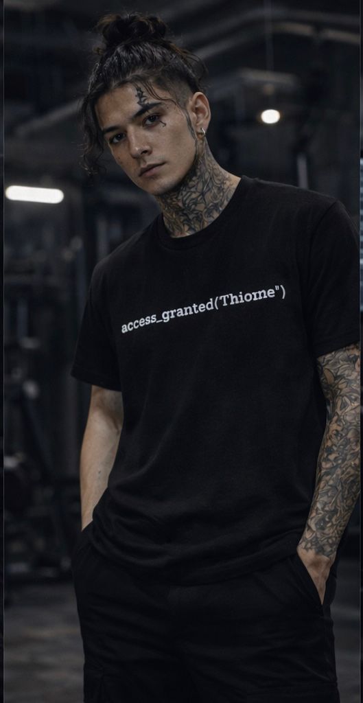 Mineral Wash Waffle Knit T-Shirt
