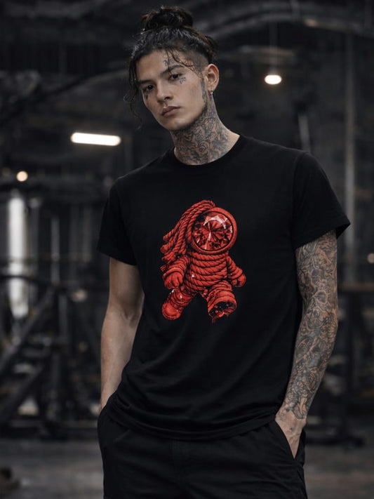 ROA Raw Edge Boxy Non-Shrink T-Shirt