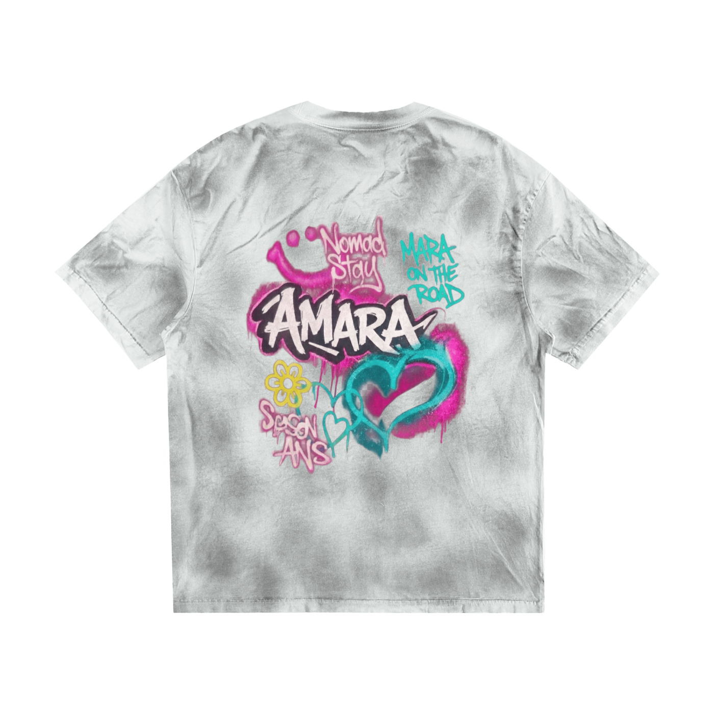 Nomad Thionne Washed Loose T-Shirt  Urban Fade Edition
