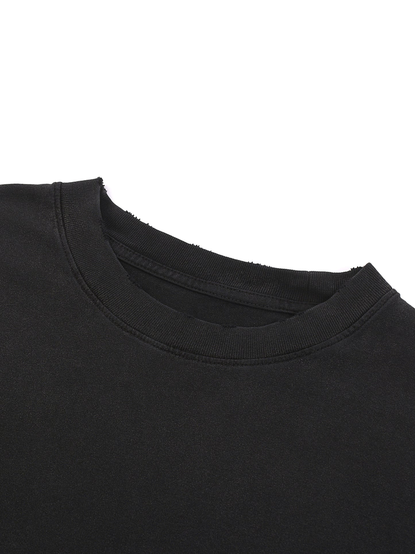 Snow Washed Raw-Hem T-Shirt Nomad Thionne