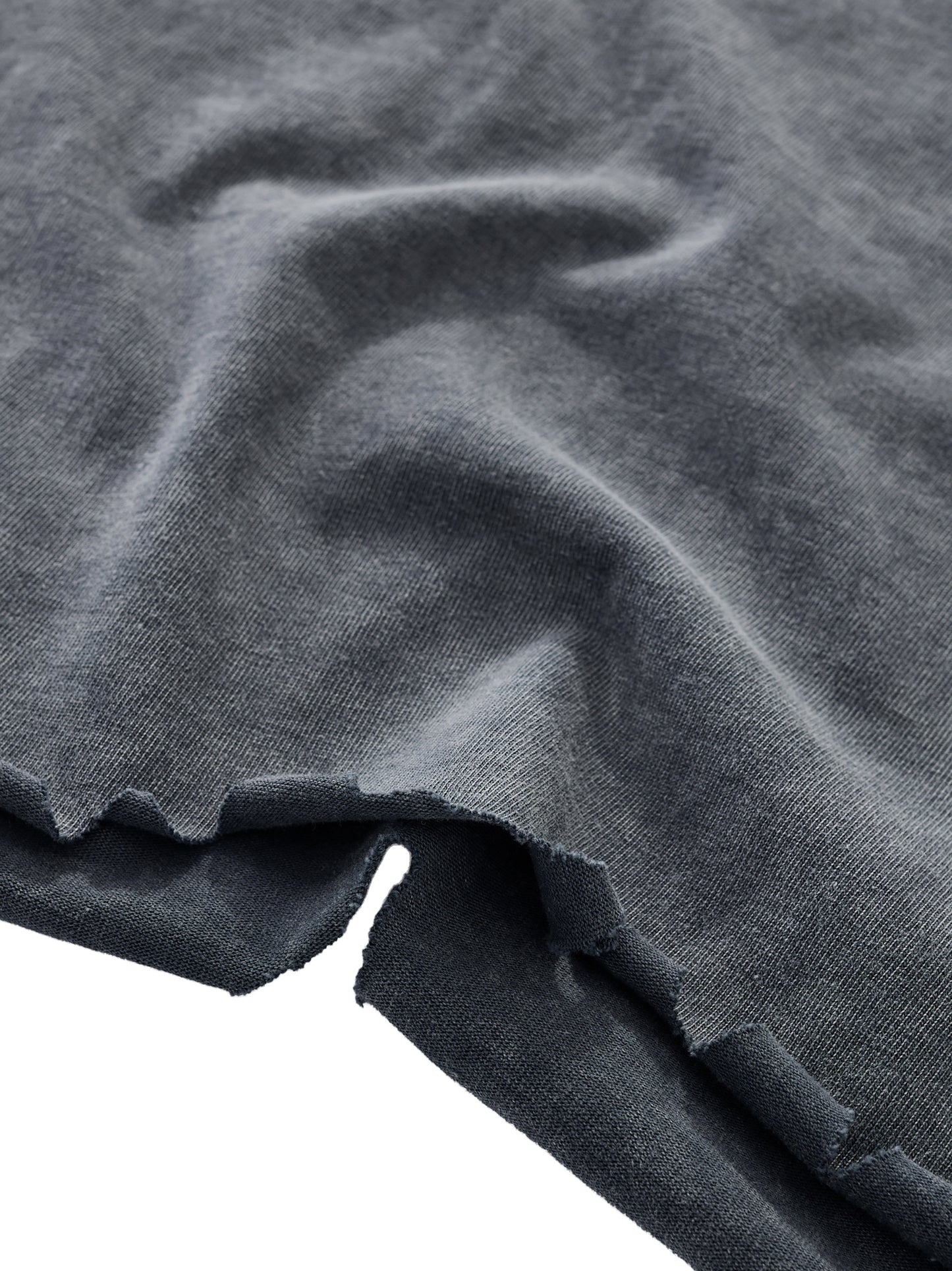 Snow Wash Raw-Hem Boxy T-Shirt Nomad Street Edition