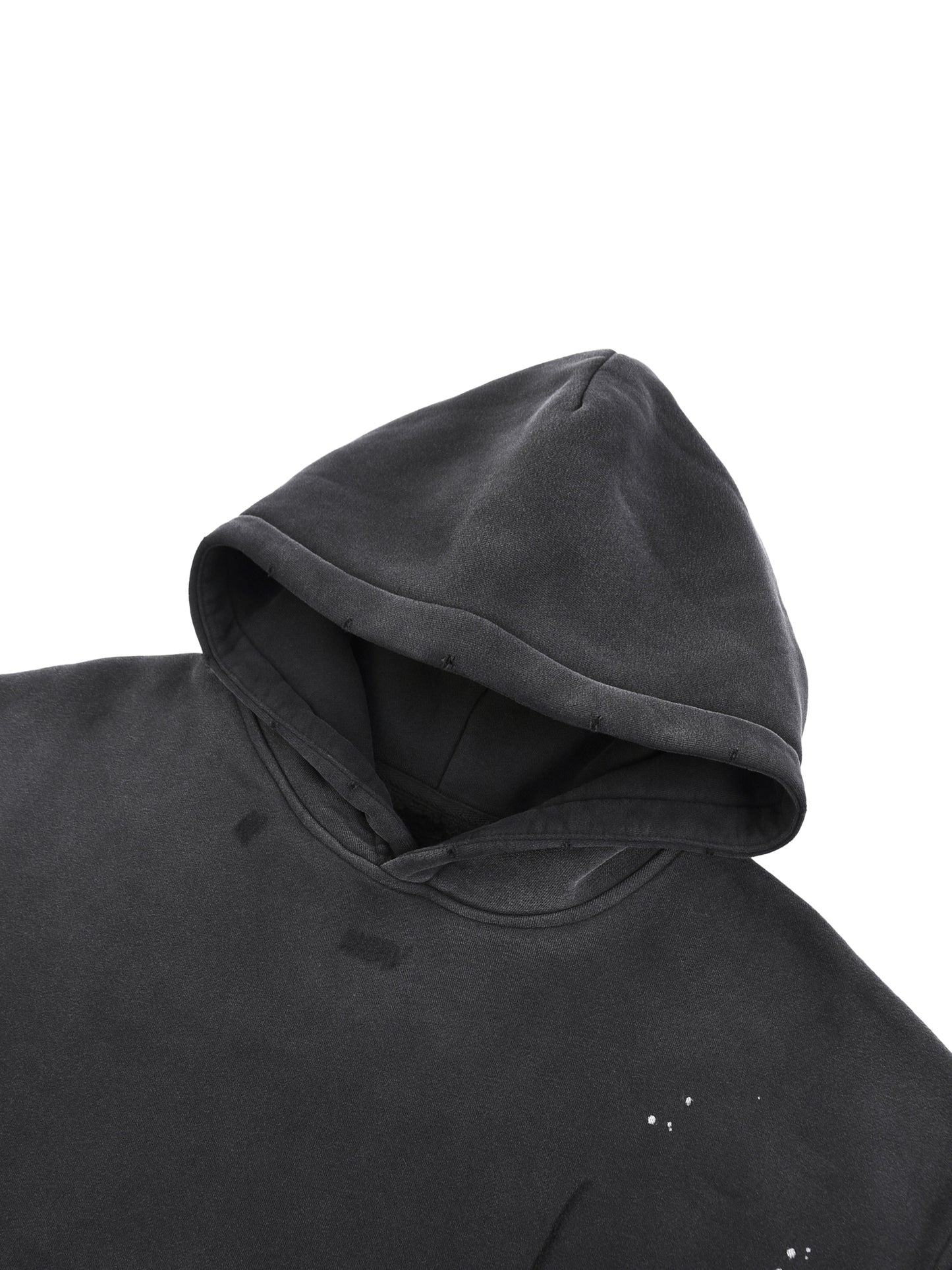 Thionne Vintage Washed Frayed Fleece Hoodie Access Granted Edition