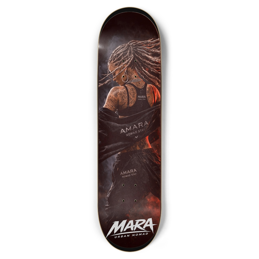 Yumara Collections Urban Nomad Skateboard Deck