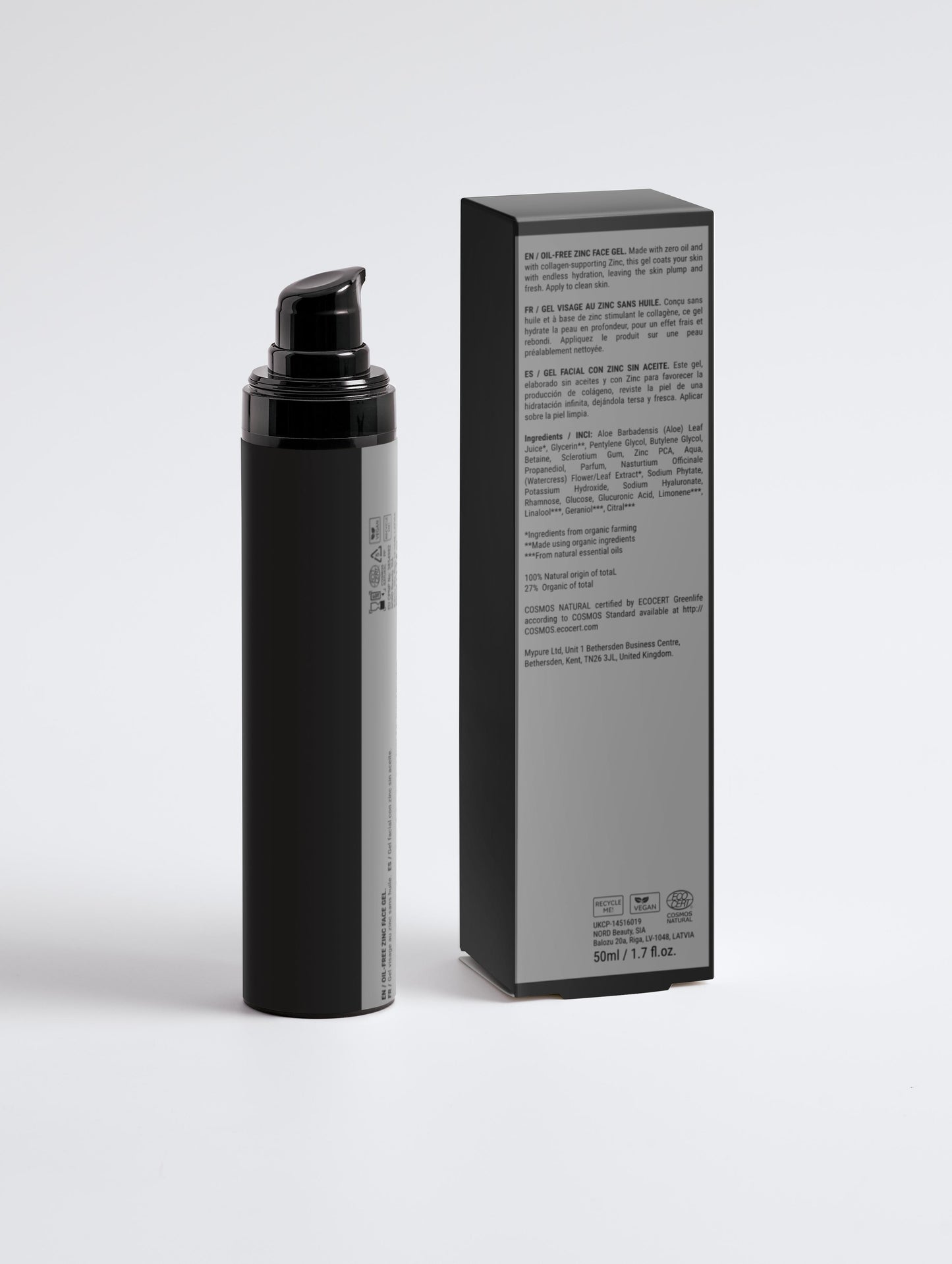 Yumara Collections Oil-Free Zinc Face Gel for Men